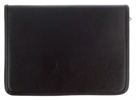 Пaпка деловая, искусственная кожа, 360х260х30 мм, люкс, коричневая