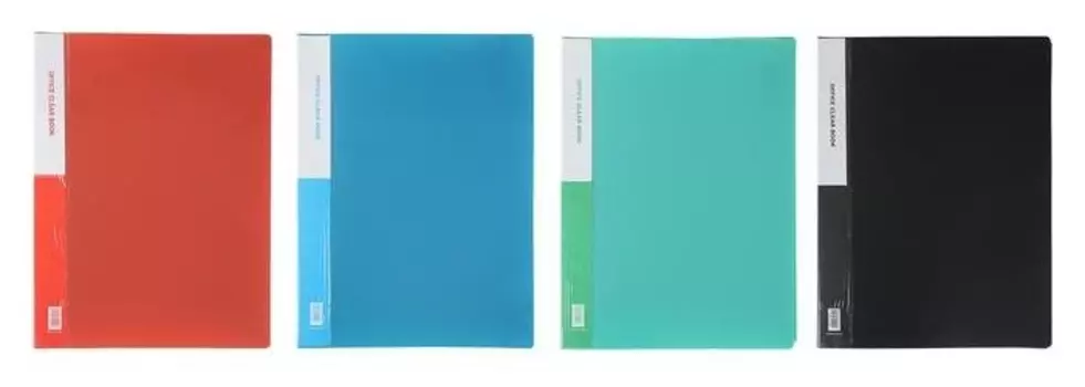 Папка формат А4 с 40 прозрачными файлами