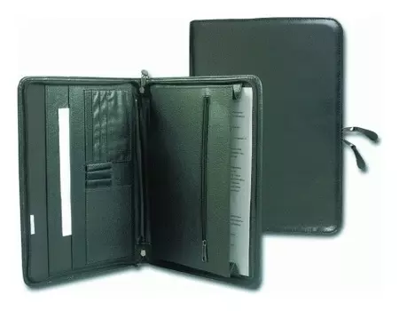 Папка из кожзаменителя на молнии, 8-010