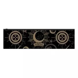 Папка-конверт на Zip-молнии 230х70 мм, 180 мкм, Erichkrause Magic Sky, глянцевая, полупрозрачная