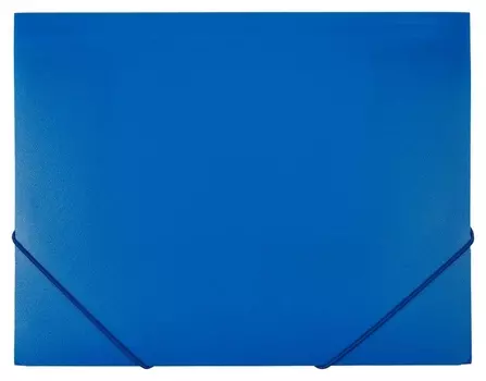 Папка на резинках Attache F315/06 синяя