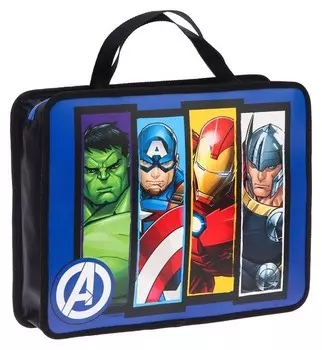 Папка с ручками пластик А4 75мм 330*260 пм-а4-26, мстители