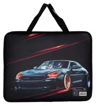 Папка с ручками пластиковая, А4, 330 X 240 х 80 мм, Calligrata, «Тачка»