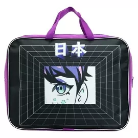 Папка с ручками текстиль А4 350 х 270 х 70 мм Calligrata, глаза