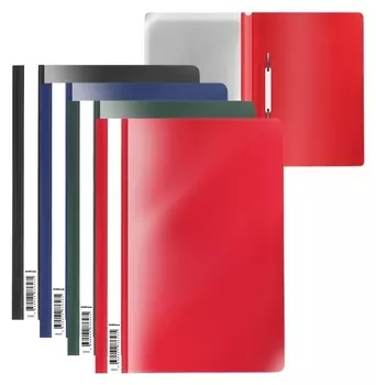 Папка-скоросшиватель А4, пластиковая, Erichkrause, Fizzy Classic