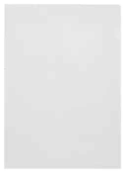 Папка уголок, 150 мкм, прозрачный 10шт/уп россия