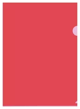 Папка уголок Attache Economy п/э цв. E-100/209t красная россия 10шт/уп