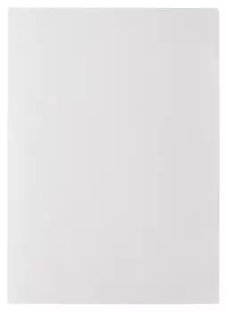 Папка уголок пу-001-пп 120мкр жест.пластик А4 прозр 20 шт/уп