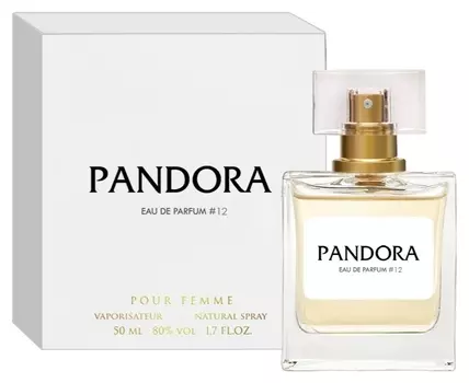 Парфюмерная вода для женщин Pandora No 12 (Объем 50 мл)