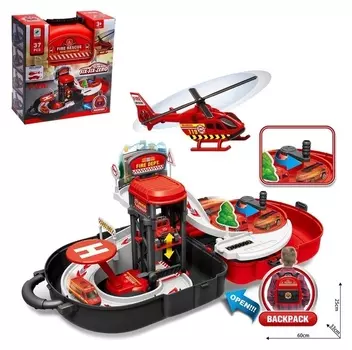 Парковка «Пожарная служба», в рюкзаке