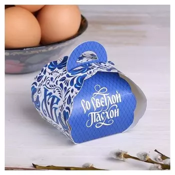 Пасхальная коробочка для яйца «Узоры»