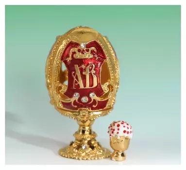 Пасхальное яйцо-шкатулка «Хв. кулич»