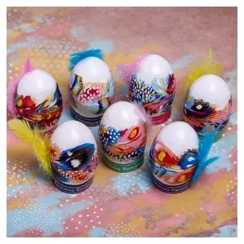 Пасхальный набор для украшения яиц «Пёрышки»