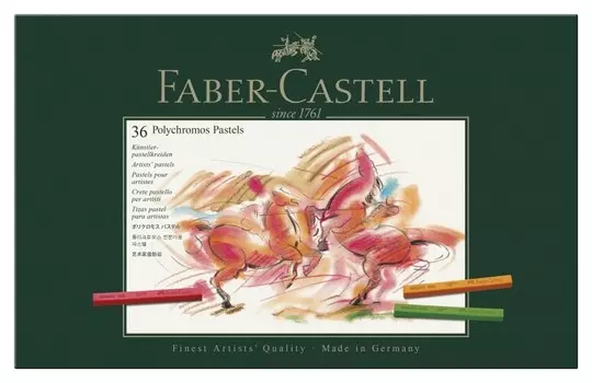 Пастель Faber-castell Polychromos 36цв., картон.упак.,128536