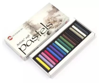 Пастель Olki Soft зима 16 цв. сухая, арт.0397