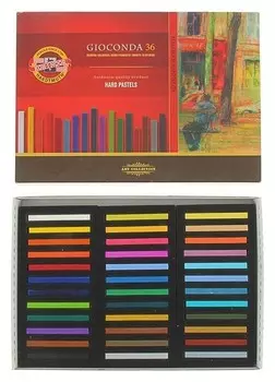 Пастель сухая художественная 36 цветов, Hard Koh-i-noor Gioconda 8115