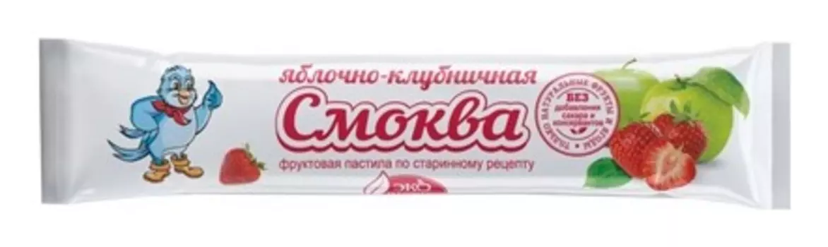 Пастила смоква "Яблочно-клубничная"