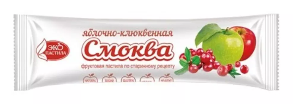 Пастила смоква "Яблочно-клюквенная"