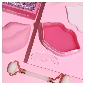 Патчи для губ с экстрактом розы, набор 20 шт