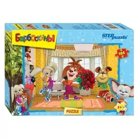 Пазл 104 элемента Барбоскины