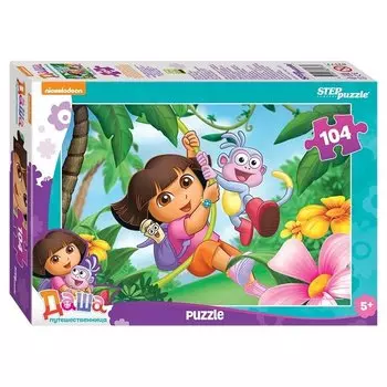 Пазл 104 элемента Даша-путешественница