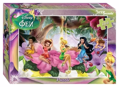 Пазл 104 элемента Феи
