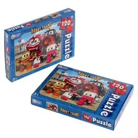 Пазл 120 элементов Robot Trains