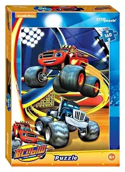 Пазл 160 элементов Вспыш и чудо-машинки