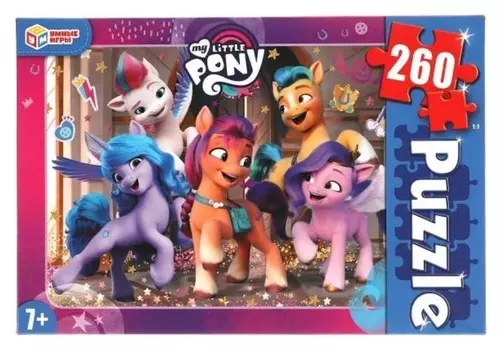 Пазл 260 элементов «Мой маленький пони»