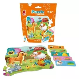 Пазл 2в1 «Ферма»