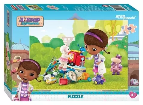 Пазл 35 элементов Доктор Плюшева