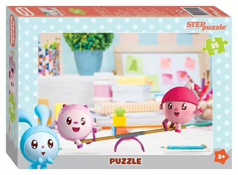 Пазл 35 элементов Малышарики