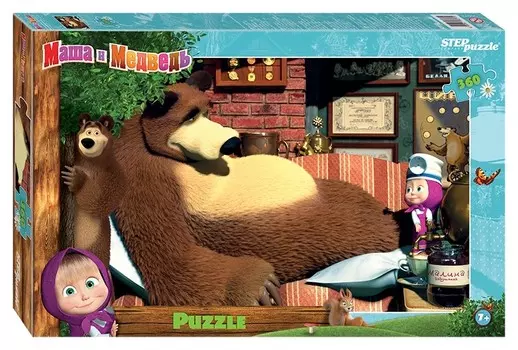 Пазл 360 элементов Маша и Медведь - 2