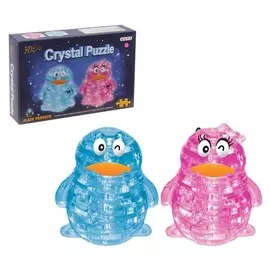 Пазл 3D кристаллический Пингвин 62 детали