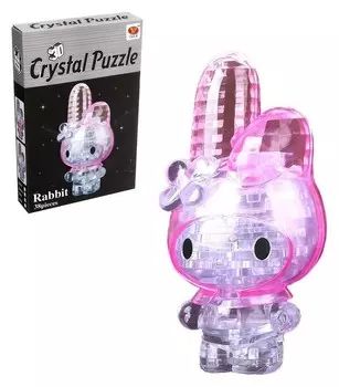 Пазл 3D Зайка 38 деталей