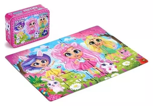 Пазл 54 элемента Лесные феи