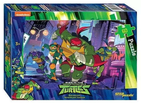 Пазл 60 элементов Черепашки ниндзя