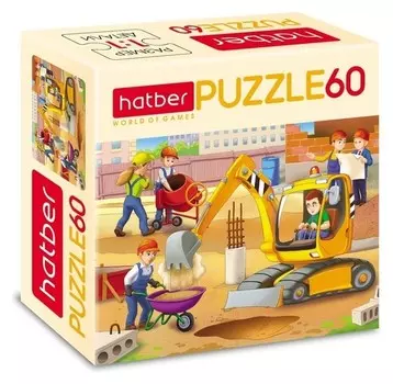Пазл 60 элементов «Стройка»