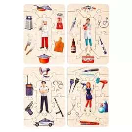 Пазл «Ассоциации. профессии»