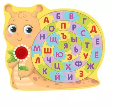 Пазл деревянный музыкальный «От А до Я»