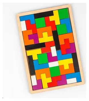 Пазл деревянный Tetriswood