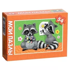 Пазл детский «Енотики», 54 элемента