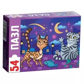 Пазл детский «Котики», 54 элемента