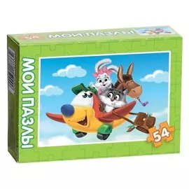 Пазл детский «Весёлое путешествие», 54 элемента