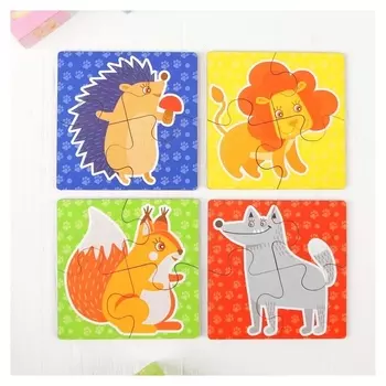 Пазл для малышей Дикие животные