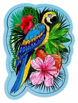 Пазл фигурный «Ара»