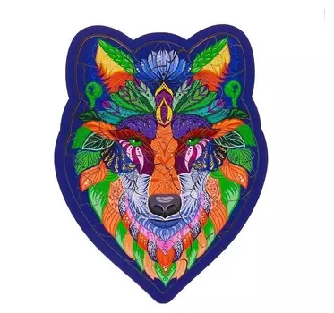 Пазл фигурный «Волк»