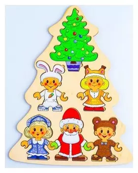 Пазл-конструктор «Собери персонажа. хоровод»