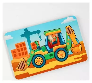 Пазл - конструктор Трактор