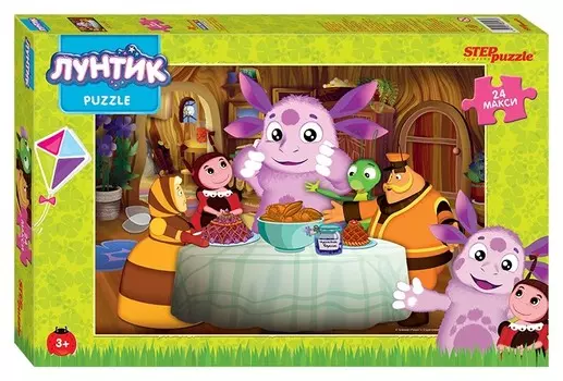 Пазл maxi 24 элемента Лунтик